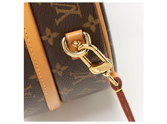 Borsa a Spalla Petite Boite Chapeau in Tela Monogram Louis Vuitton Marrone - vista 10