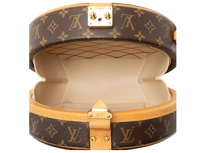 Borsa a Spalla Petite Boite Chapeau in Tela Monogram Louis Vuitton Marrone - vista 6