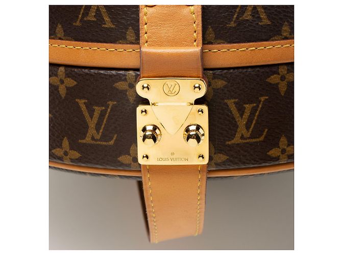 Borsa a Spalla Petite Boite Chapeau in Tela Monogram Louis Vuitton Marrone - vista 8