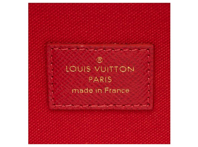 Pochette Félicie Pochete Felicie Damier Ebene da Louis Vuitton Marrom - vista 8