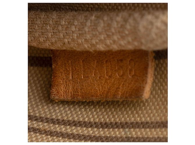 Mini Pochette Accessoires de lona Monogram con parches de edición limitada Louis Vuitton Castaño Beige - vista 6