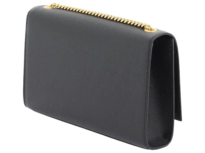Borsa a Spalla Kate di Saint Laurent Nero - vista 3
