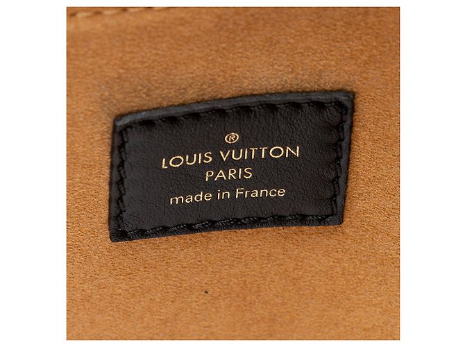 On My Side MM Tote aus Kalbsleder und Monogram Canvas von Louis Vuitton Schwarz - Ansicht 7
