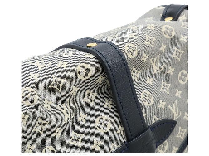 Borsa a Spalla Saumur PM Monogram Idylle Louis Vuitton Blu - vista 7