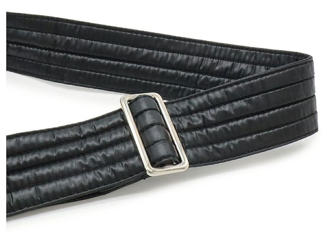 Borsa a tracolla piccola in nylon e pelle Chanel Cocoon Nero - vista 5