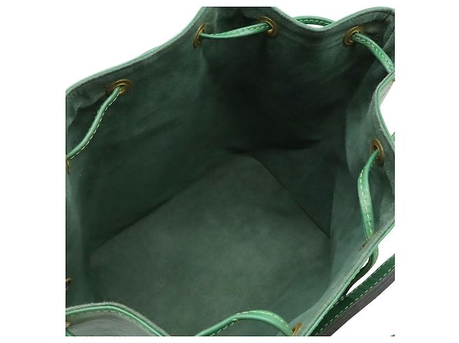 Noe Borsa a Spalla Petit Noé Epi Louis Vuitton Verde - vista 5