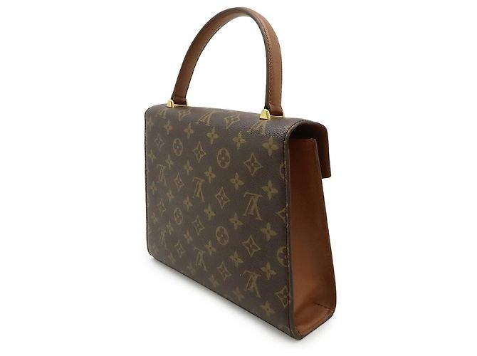 Borsa Louis Vuitton Monogram Malletier Marrone - vista 2
