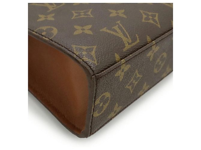 Borsa Louis Vuitton Monogram Malletier Marrone - vista 3