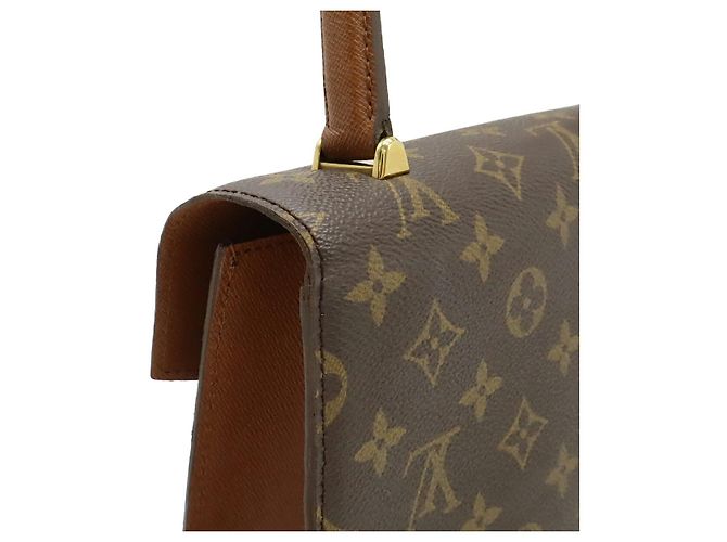 Borsa Louis Vuitton Monogram Malletier Marrone - vista 8