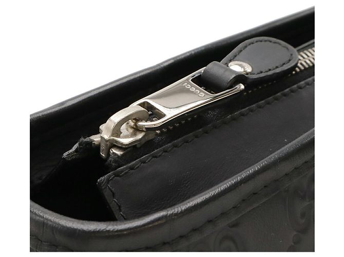 Borsa a tracolla in pelle Sherry Line Gucci nera Nero - vista 4