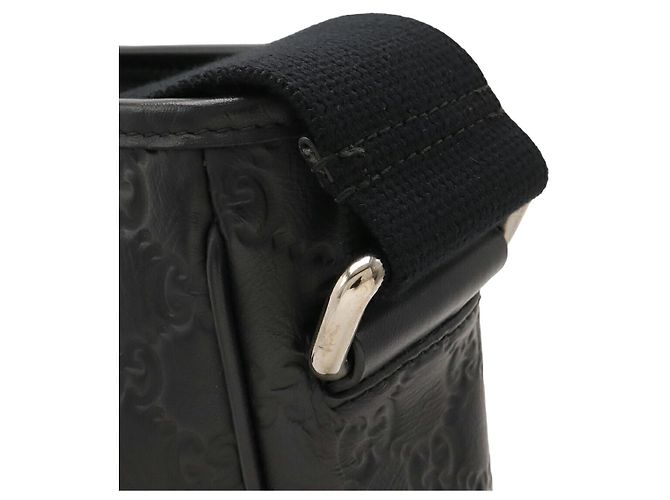 Borsa a tracolla in pelle Sherry Line Gucci nera Nero - vista 6