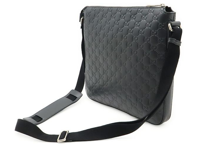 Borsa a spalla in pelle Gucci nera Nero - vista 2