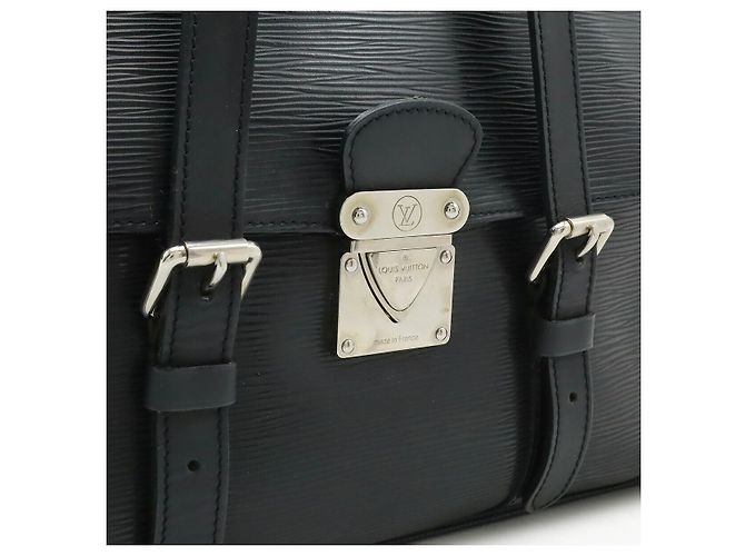 Borsa a Spalla Epi Segur MM Louis Vuitton Nero - vista 5