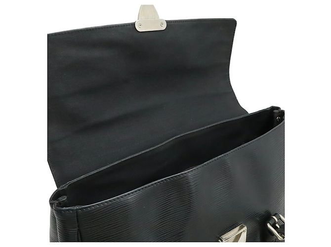 Borsa a Spalla Epi Segur MM Louis Vuitton Nero - vista 6
