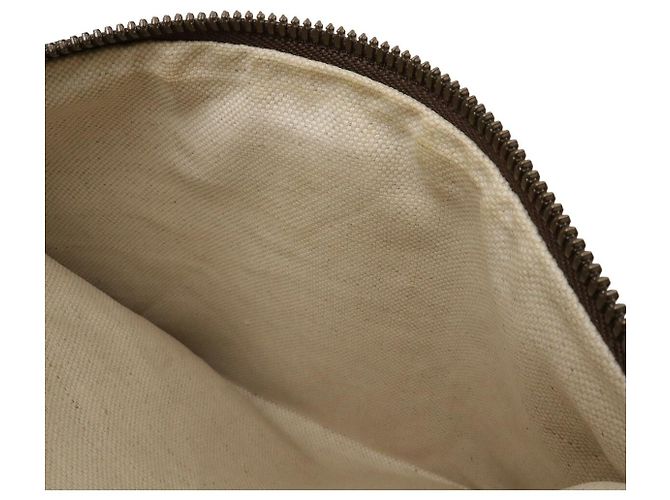 Borsa Messenger Ophidia Small GG Supreme di Gucci Marrone Beige - vista 8