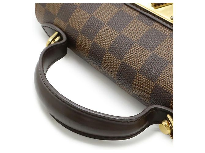 Borsa Louis Vuitton Damier Bergamo PM Marrone - vista 4