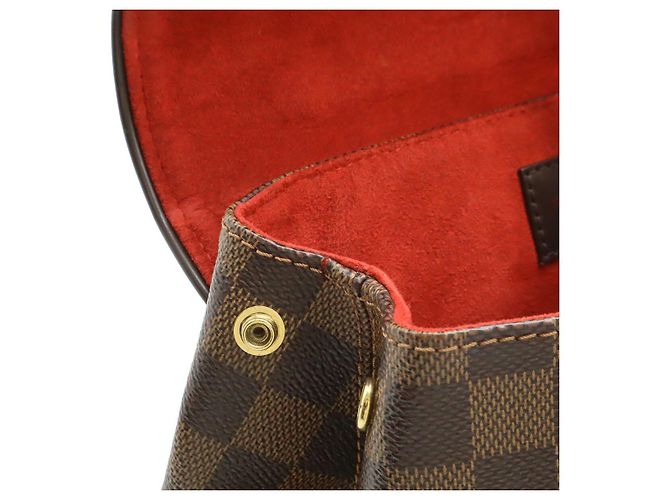 Borsa Louis Vuitton Damier Bergamo PM Marrone - vista 6