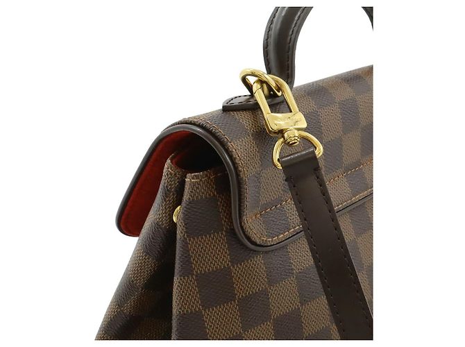Borsa Louis Vuitton Damier Bergamo PM Marrone - vista 7