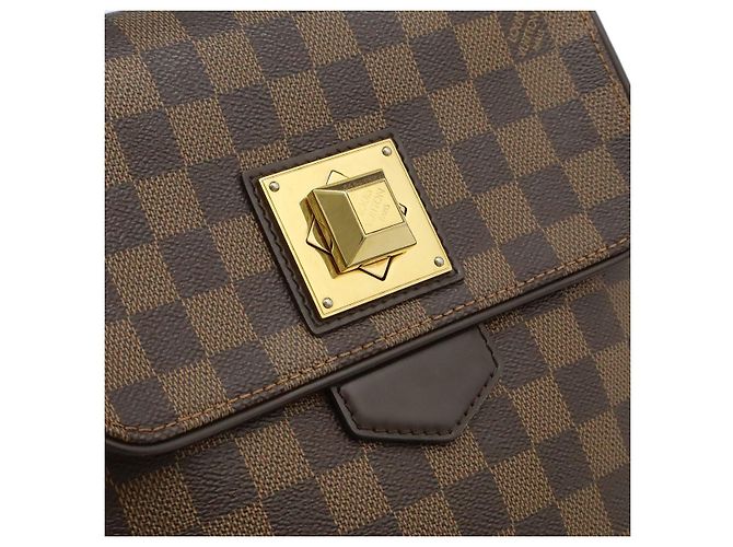 Borsa Louis Vuitton Damier Bergamo PM Marrone - vista 9