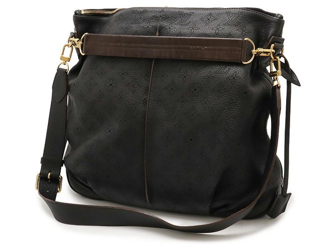 Borsa Louis Vuitton Mahina Selene MM Nero - vista 2
