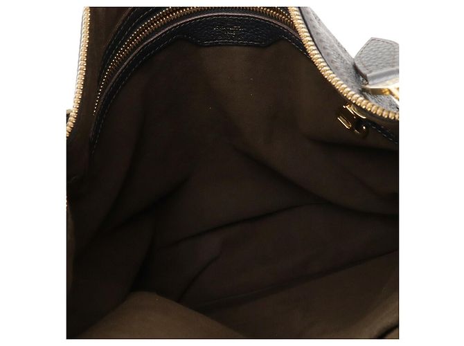 Borsa Louis Vuitton Mahina Selene MM Nero - vista 7