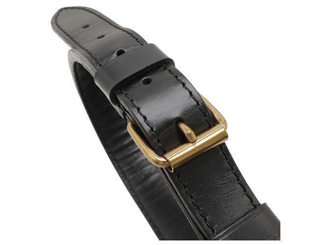 Noe Borsa a Spalla Petit Noé Epi Louis Vuitton Nero - vista 5