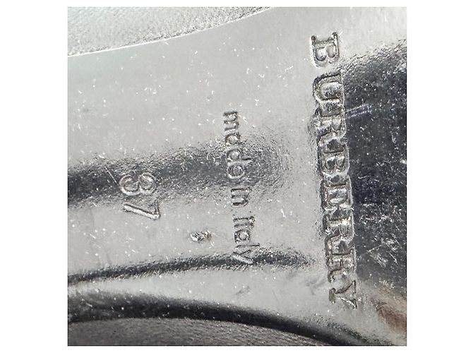 Décolleté a punta in pelle nera con dettaglio a fiocco Burberry Nero - vista 9
