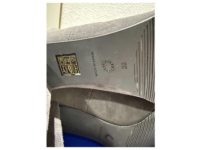 Stuart Weitzman Livia 80 Grey Suede 38 Grau - Ansicht 8