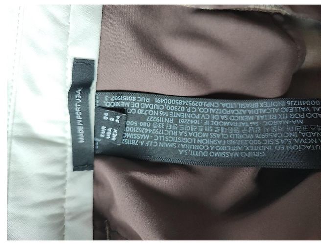 Terno de calça Massimo Dutti em lã bege - vista 12