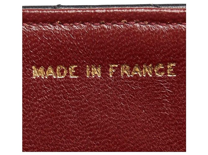 Timeless Borsa a mano in pelle di agnello matelassé Chanel Coco Mark Nero - vista 7