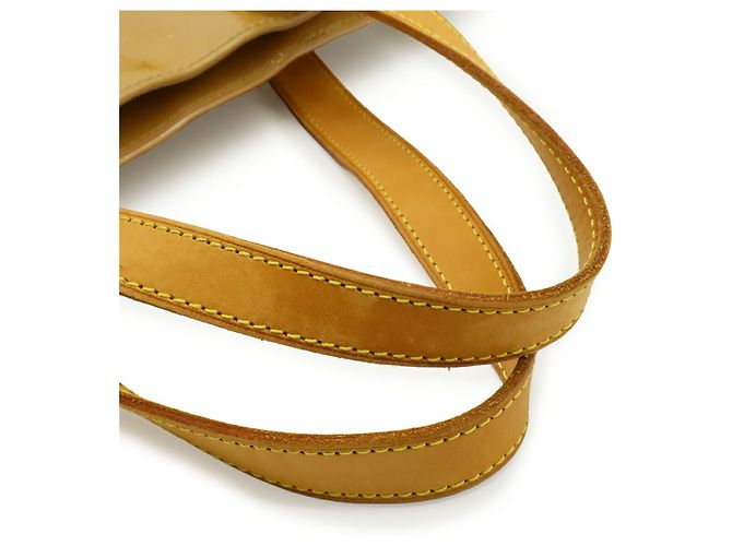 Borsa tote Brentwood in Monogram Vernis Louis Vuitton Nocciola - vista 5