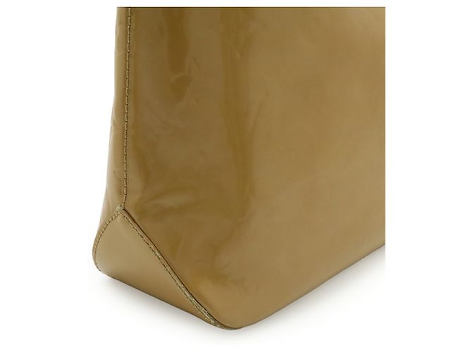 Borsa tote Brentwood in Monogram Vernis Louis Vuitton Nocciola - vista 9