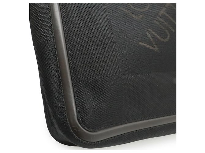 Borsa a Spalla Companion Damier Geant Louis Vuitton Nero - vista 10