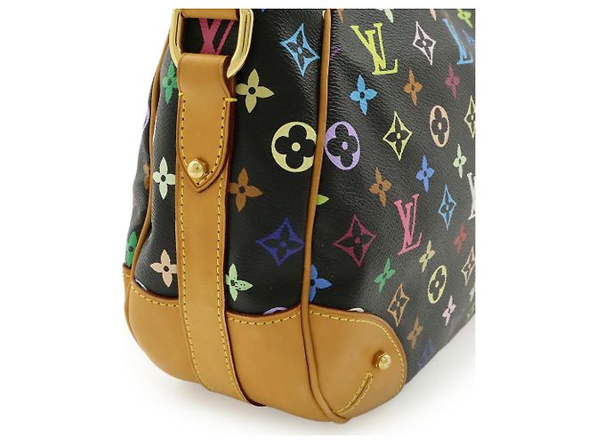 Greta Schultertasche Monogramm Multicolor Louis Vuitton Schwarz - Ansicht 10