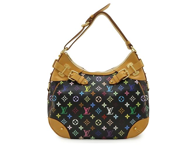 Greta Schultertasche Monogramm Multicolor Louis Vuitton Schwarz - Ansicht 2