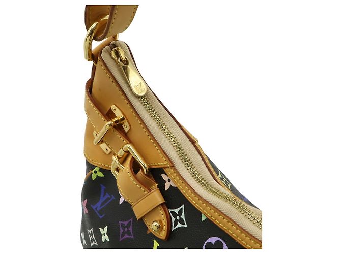 Greta Schultertasche Monogramm Multicolor Louis Vuitton Schwarz - Ansicht 7