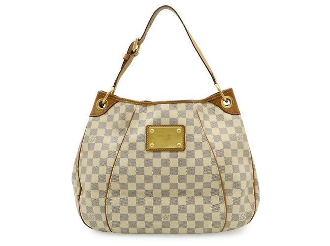 Borsa a Spalla Louis Vuitton Damier Azur Galliera PM Crudo - vista 2