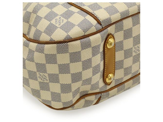 Borsa a Spalla Louis Vuitton Damier Azur Galliera PM Crudo - vista 4