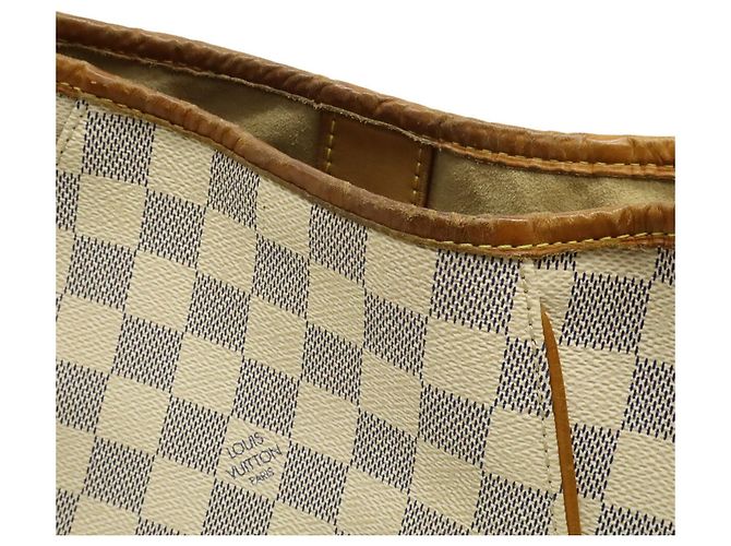 Borsa a Spalla Louis Vuitton Damier Azur Galliera PM Crudo - vista 8