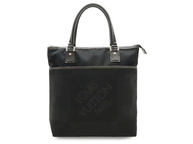 Borsa Tote Cougar Damier Geant Louis Vuitton Nero - vista 2