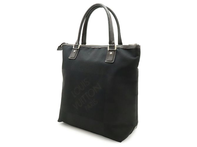 Borsa Tote Cougar Damier Geant Louis Vuitton Nero - vista 3