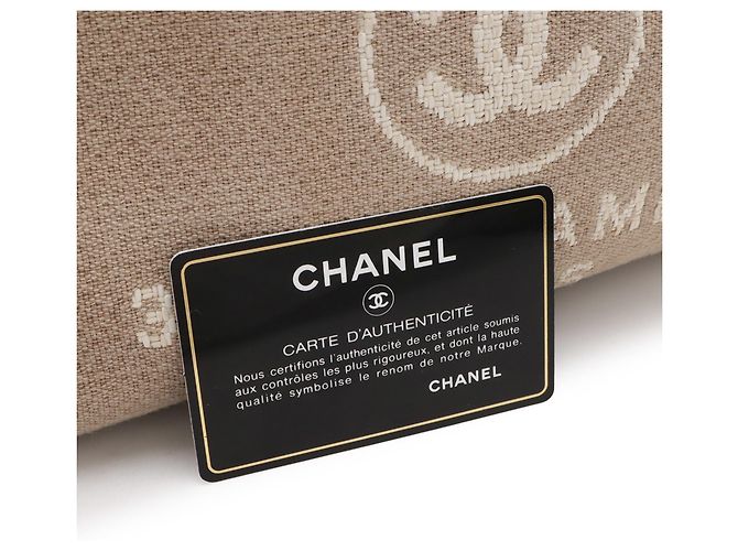Borsa da bowling Deauville Chanel Marrone Beige Grigio - vista 10