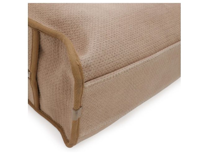 Borsa da bowling Deauville Chanel Marrone Beige Grigio - vista 4