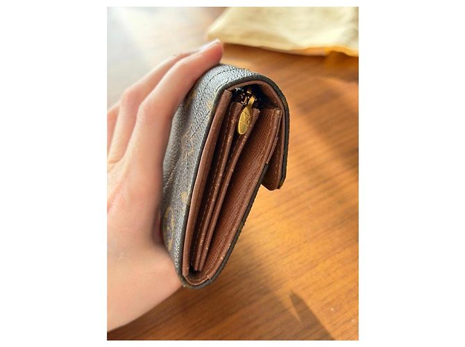Louis Vuitton Monogram Canvas Wallet Brown - view 10