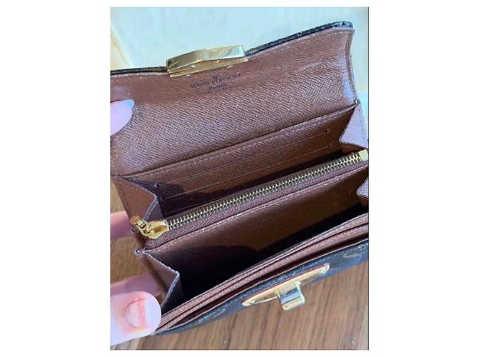 Louis Vuitton Monogram Canvas Wallet Brown - view 6