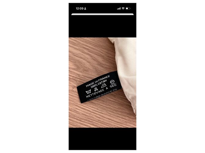 Trim Pochette Hermès Toile H Turchese in Pelle - vista 14