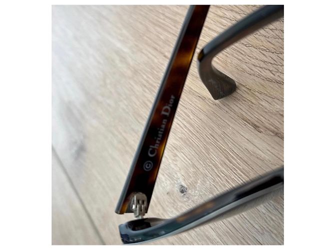 Sonnenbrillen von Christian Dior Braun Schwarz - Ansicht 2