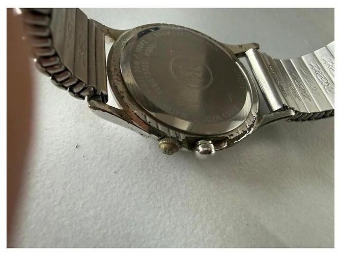 Autre Marque Revue Thommen Landmark Uhr Schwarz Silber Silber Hardware - Ansicht 4