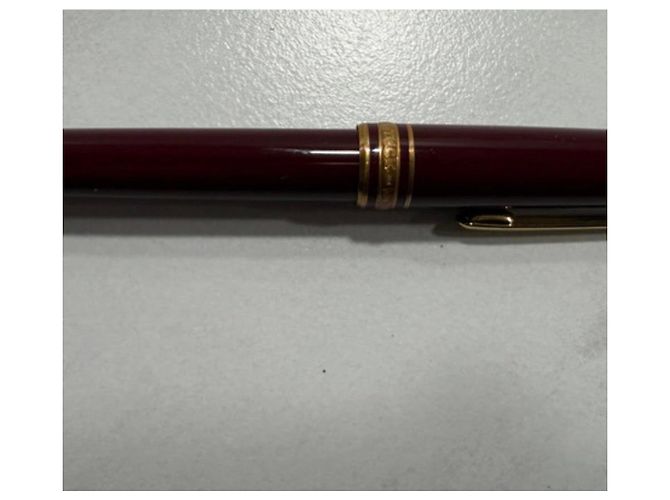 Montblanc Meisterstück Classique Bordeaux Gold Füller Rot Gold hardware - Ansicht 2