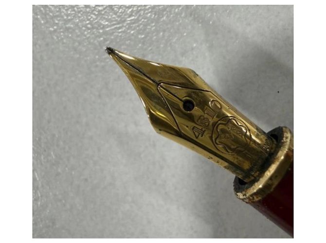 Montblanc Meisterstück Classique Bordeaux Gold Füller Rot Gold hardware - Ansicht 6